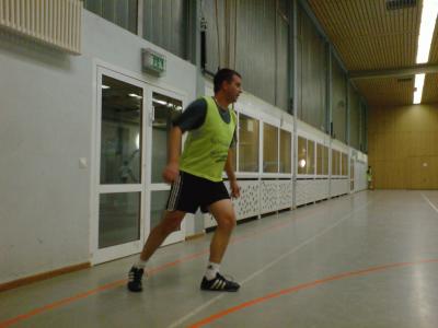 AH beim Hallenkick