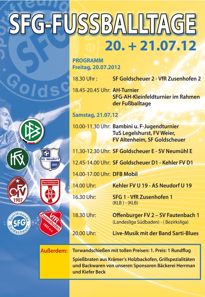SFG-Fussballtage 2012